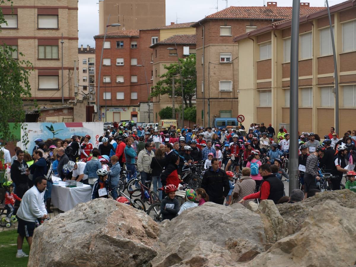 Calahorra celebra cicloturista contra el cáncer