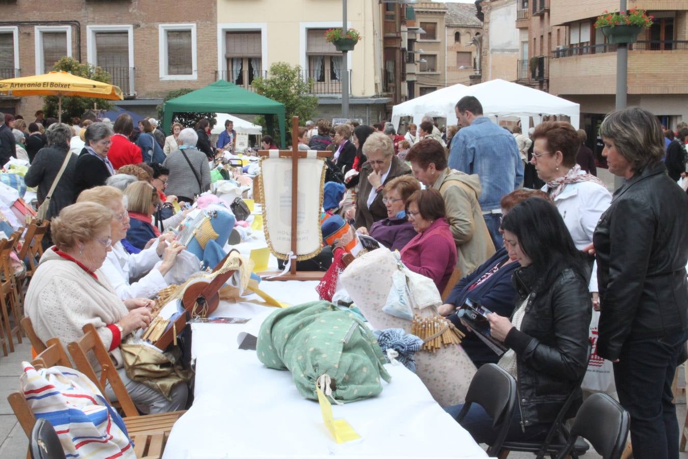 Encuentro de bolilleras en Alfaro