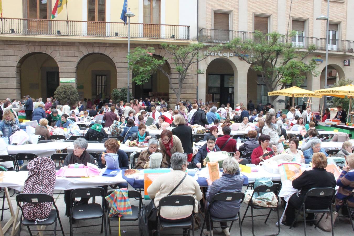 Encuentro de bolilleras en Alfaro