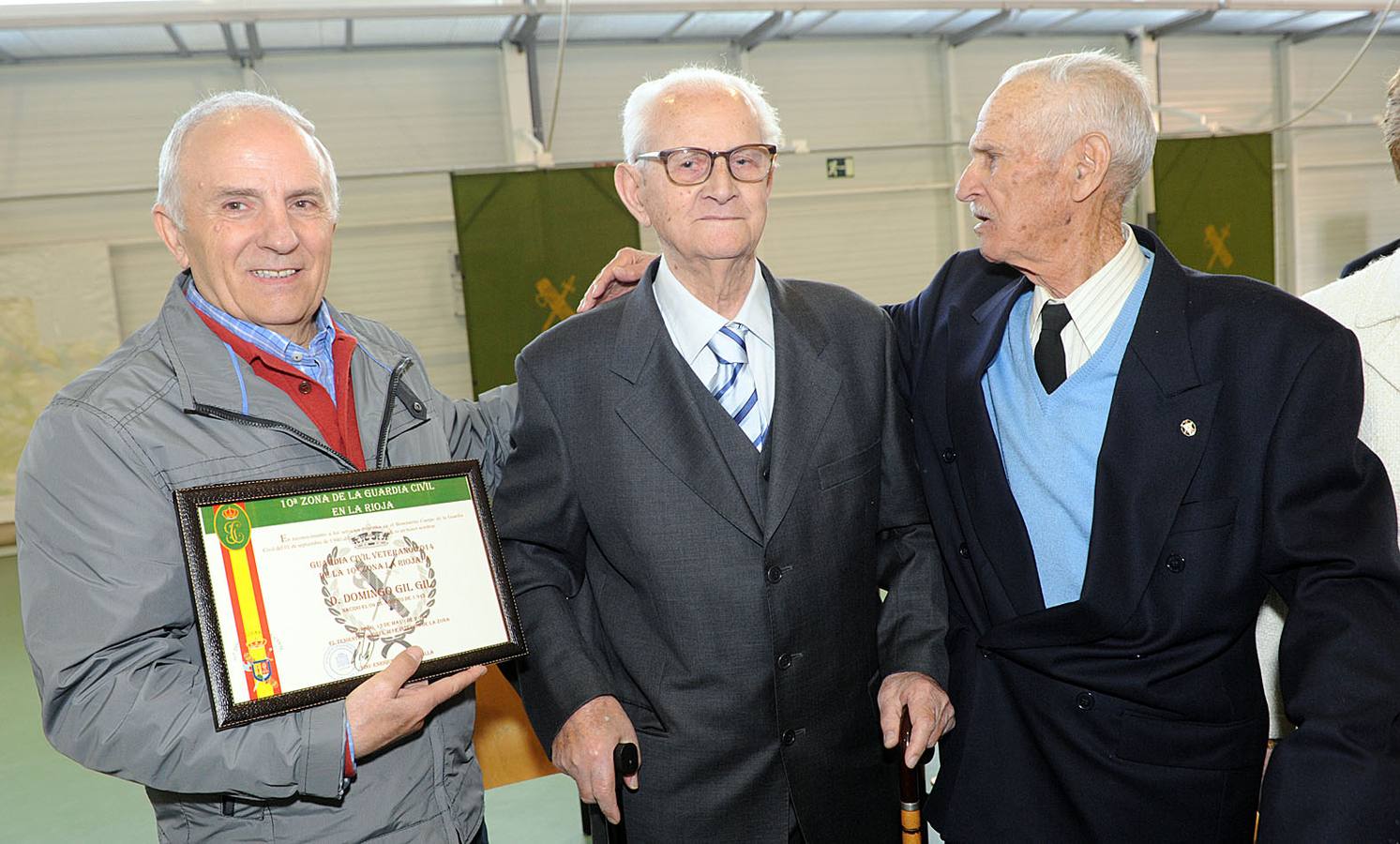 Celebración del 170 aniversario de la fundación de la guardia Civil