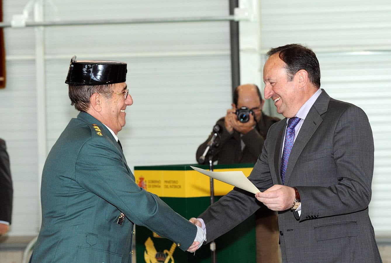 Celebración del 170 aniversario de la fundación de la guardia Civil