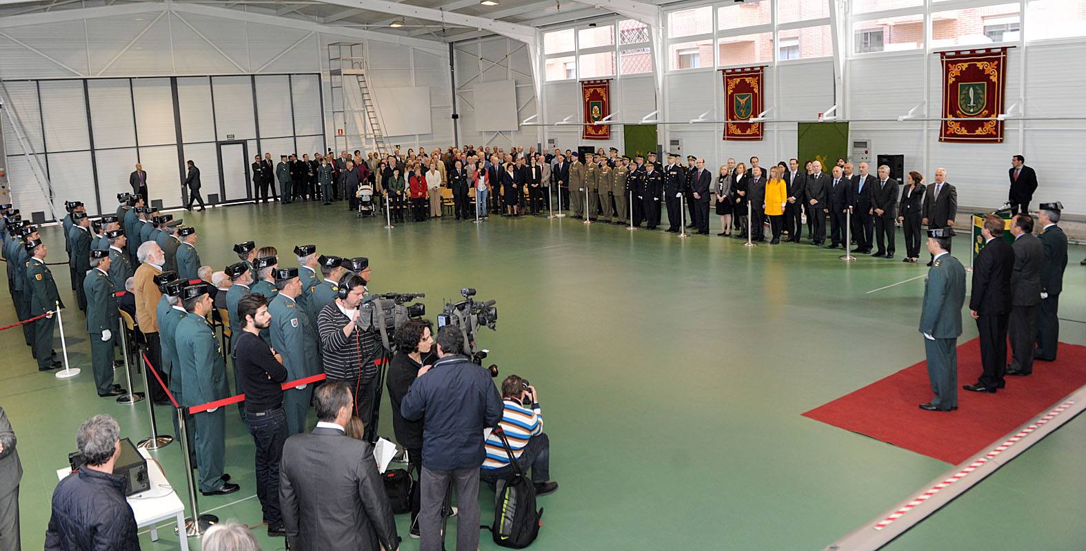 Celebración del 170 aniversario de la fundación de la guardia Civil