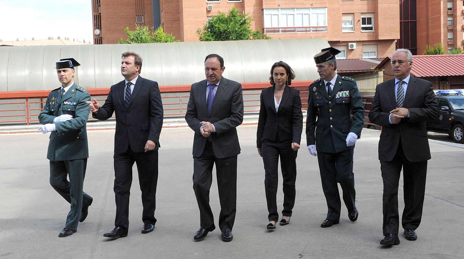 Celebración del 170 aniversario de la fundación de la guardia Civil