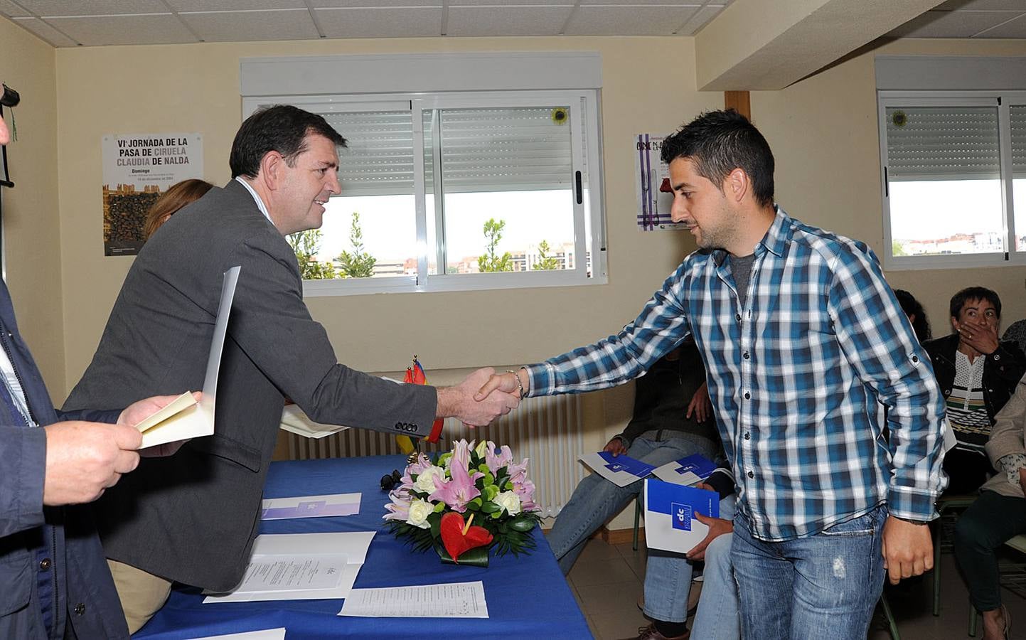 Entrega de diplomas de los jóvenes agricultores