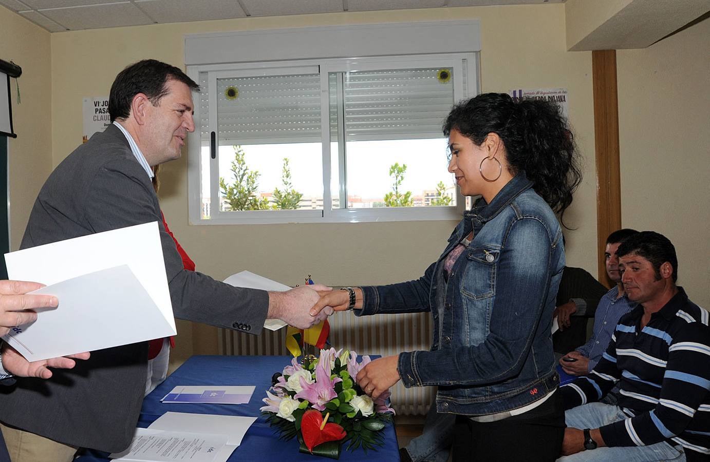 Entrega de diplomas de los jóvenes agricultores