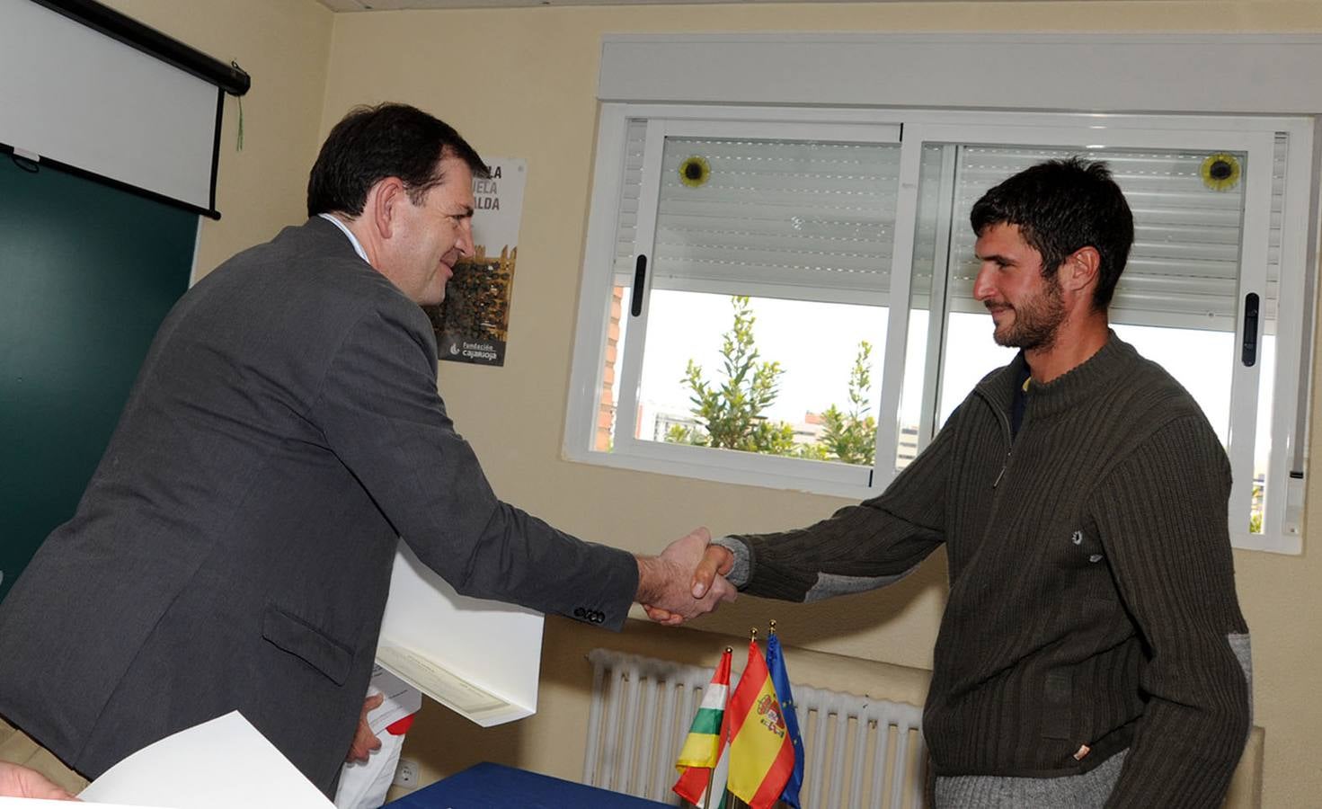 Entrega de diplomas de los jóvenes agricultores