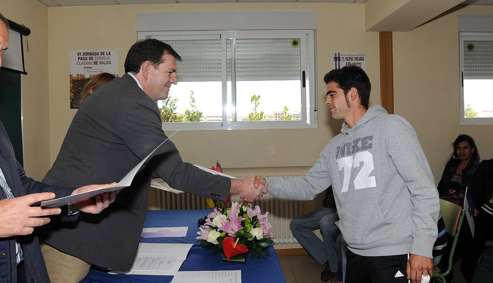 Entrega de diplomas de los jóvenes agricultores