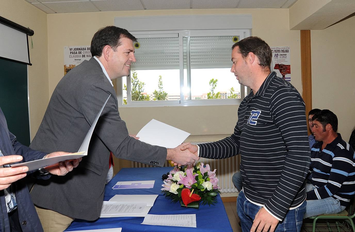 Entrega de diplomas de los jóvenes agricultores