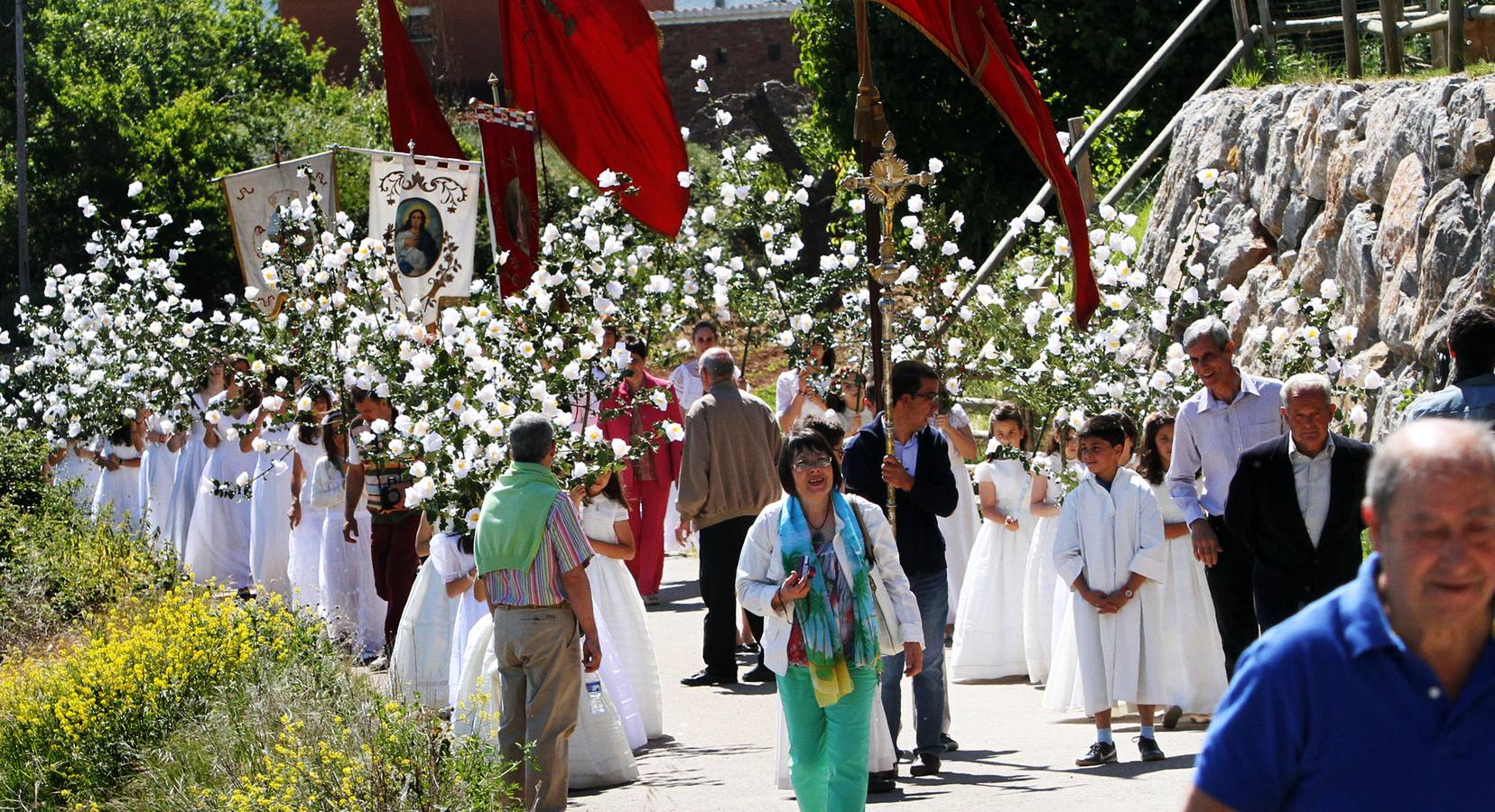 Las Doncellas procesionan en Sorzano