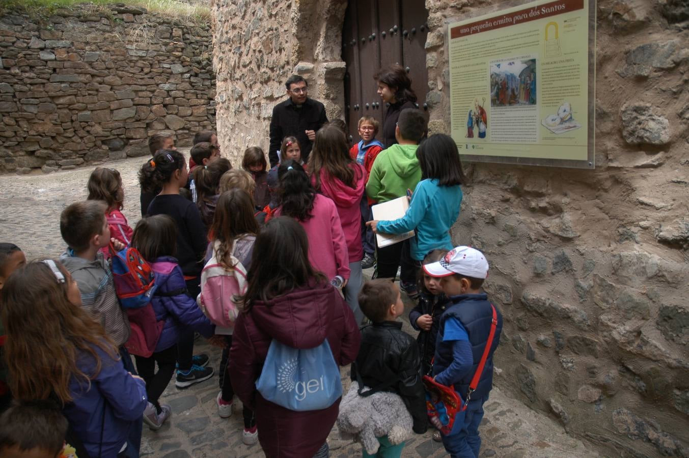 Alumnos de Cornago e Igea, de visita cultural