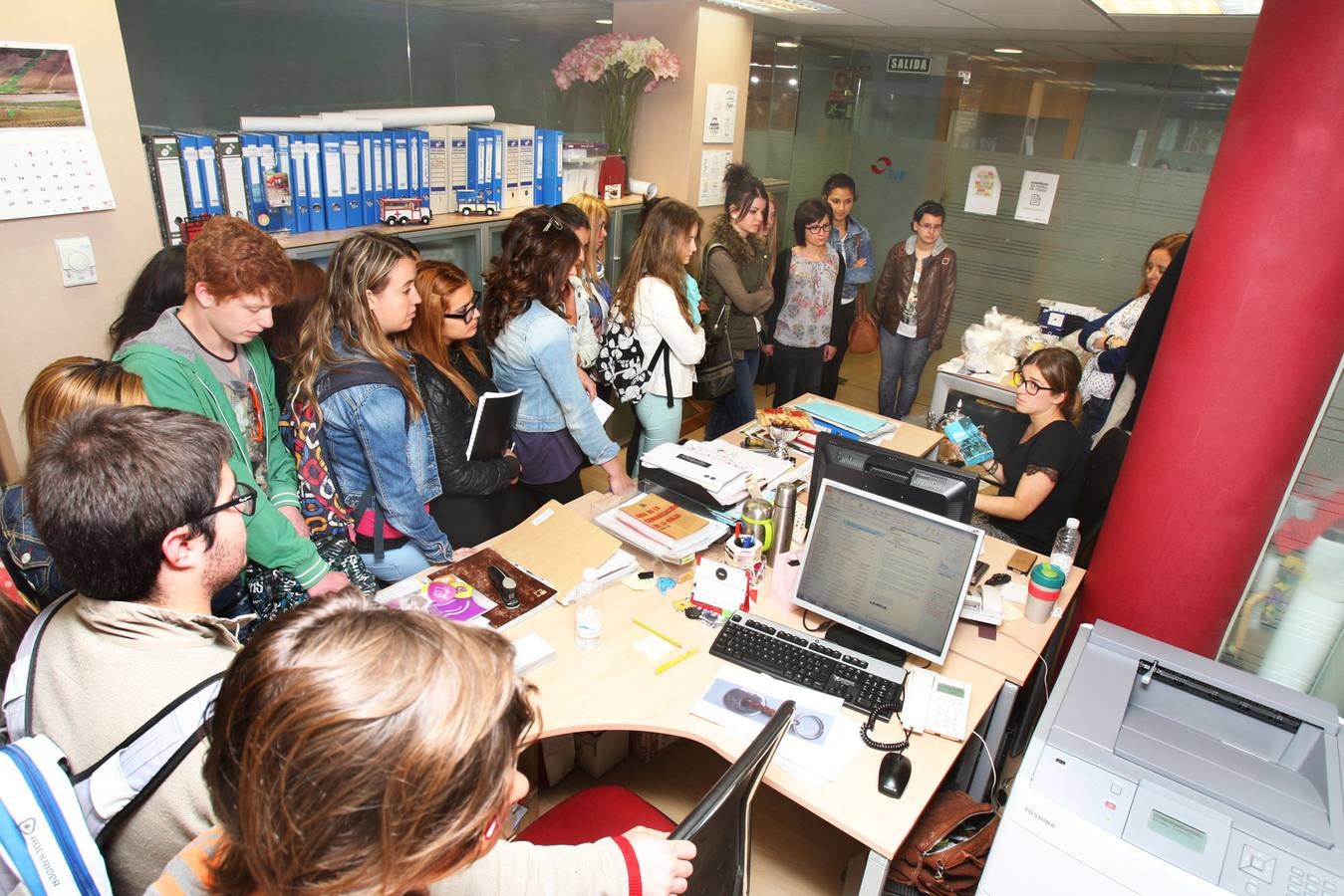 Visita del Centro de Formación Profesional La Planilla de Calahorra