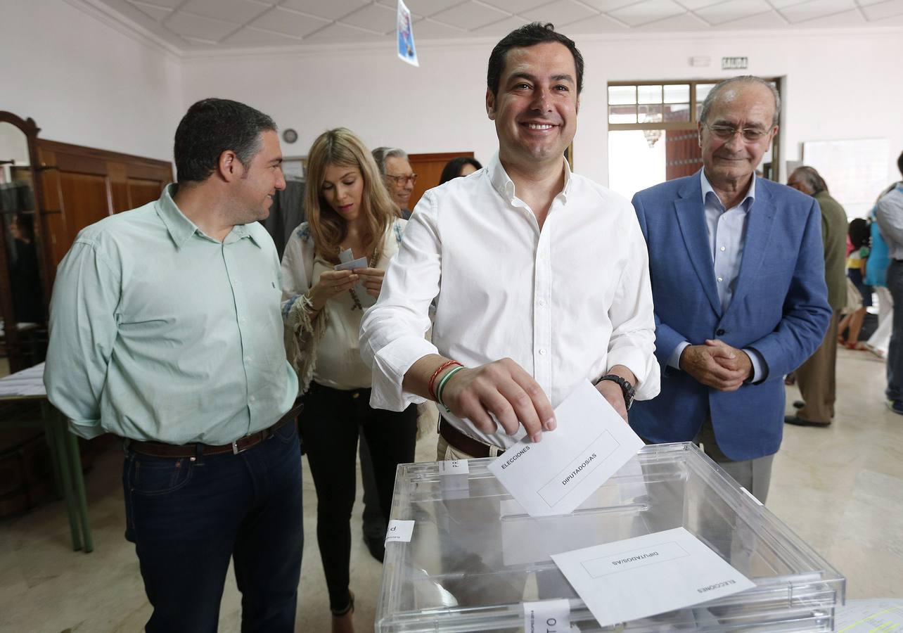 El presidente del Partido Popular andaluz, Juan Manuel Moreno.