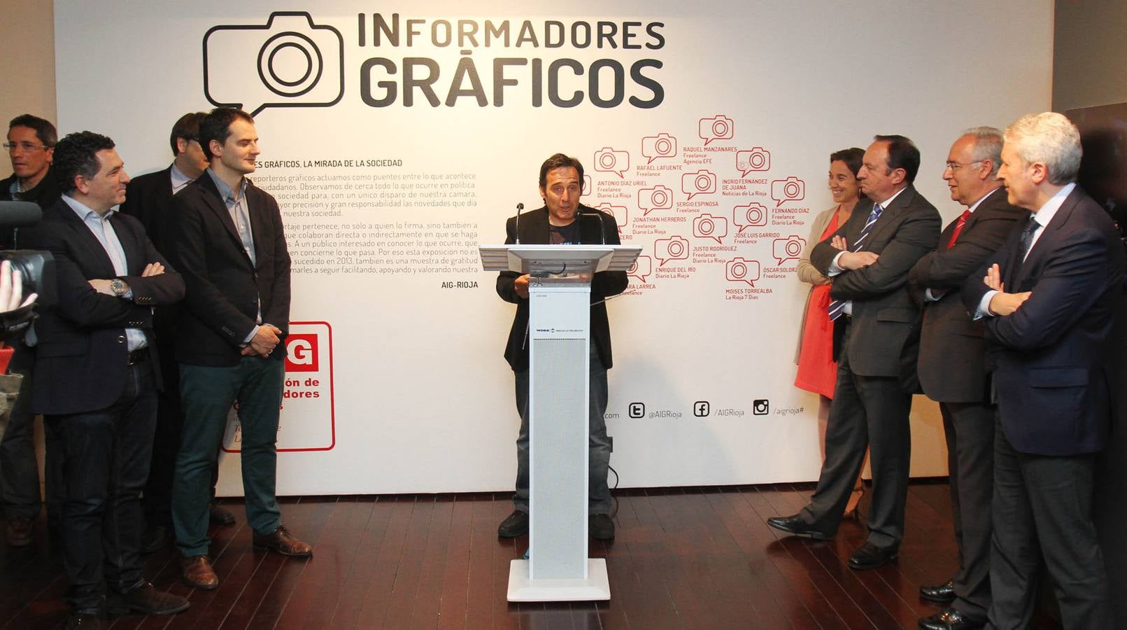 Inauguración de la muestra &#039;Informadores Gráficos 2013&#039;