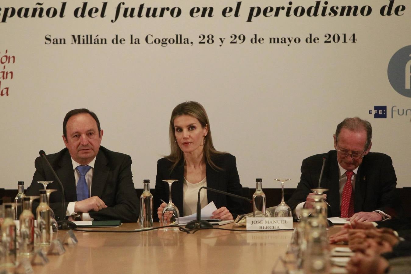 Letizia en San Millán