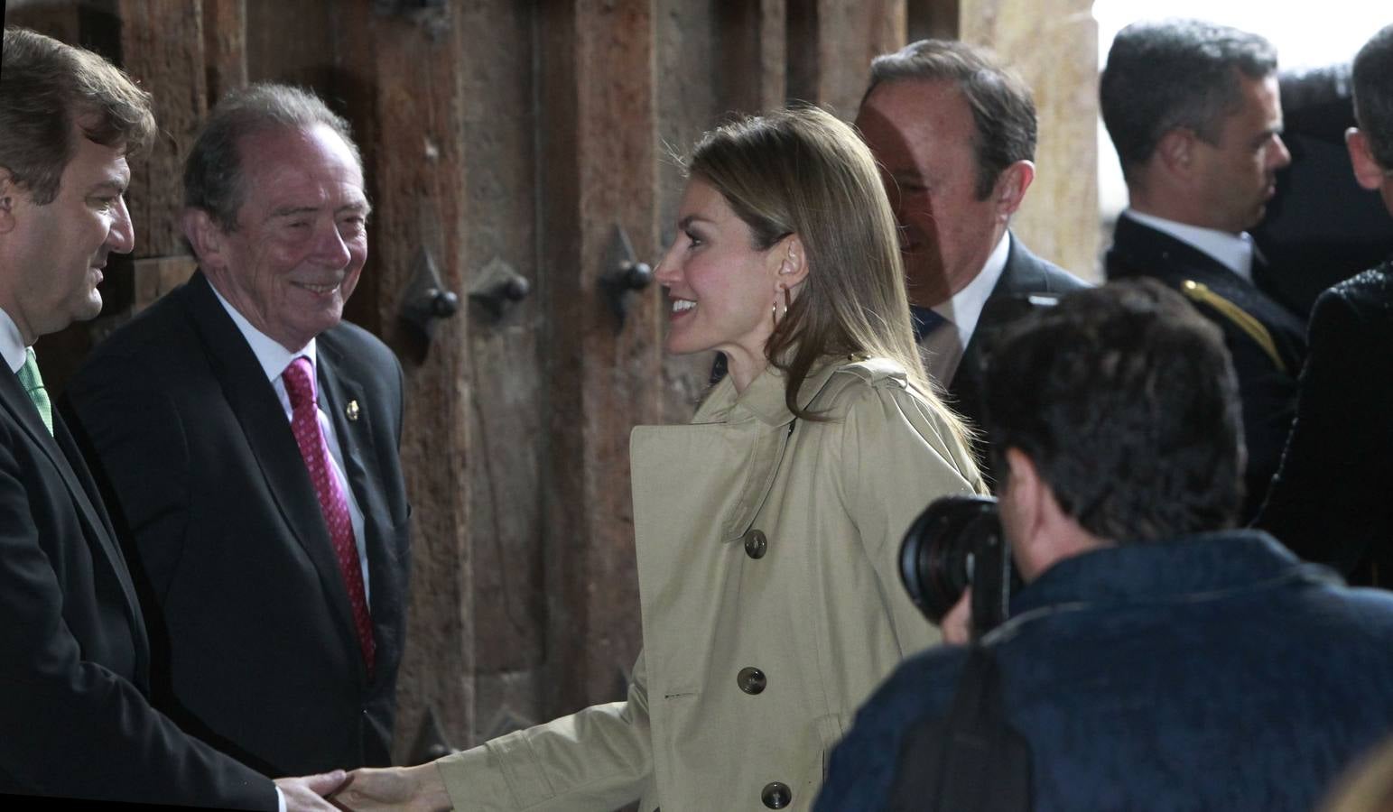 Letizia en San Millán