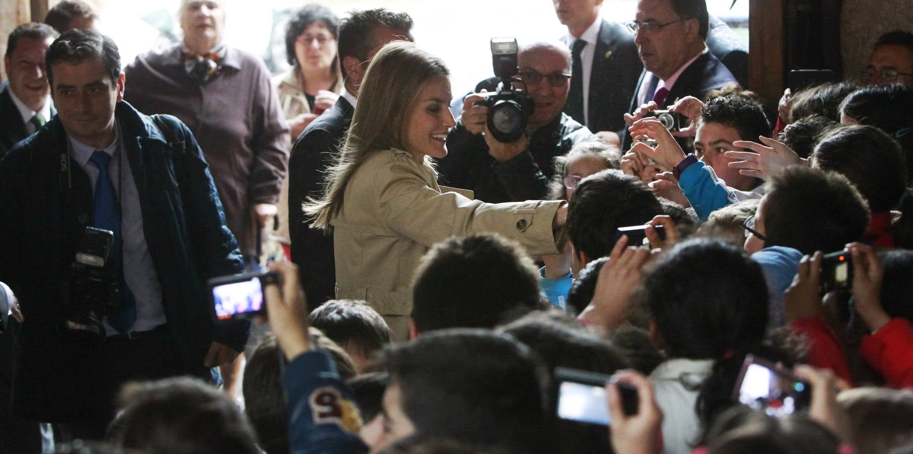 Letizia en San Millán