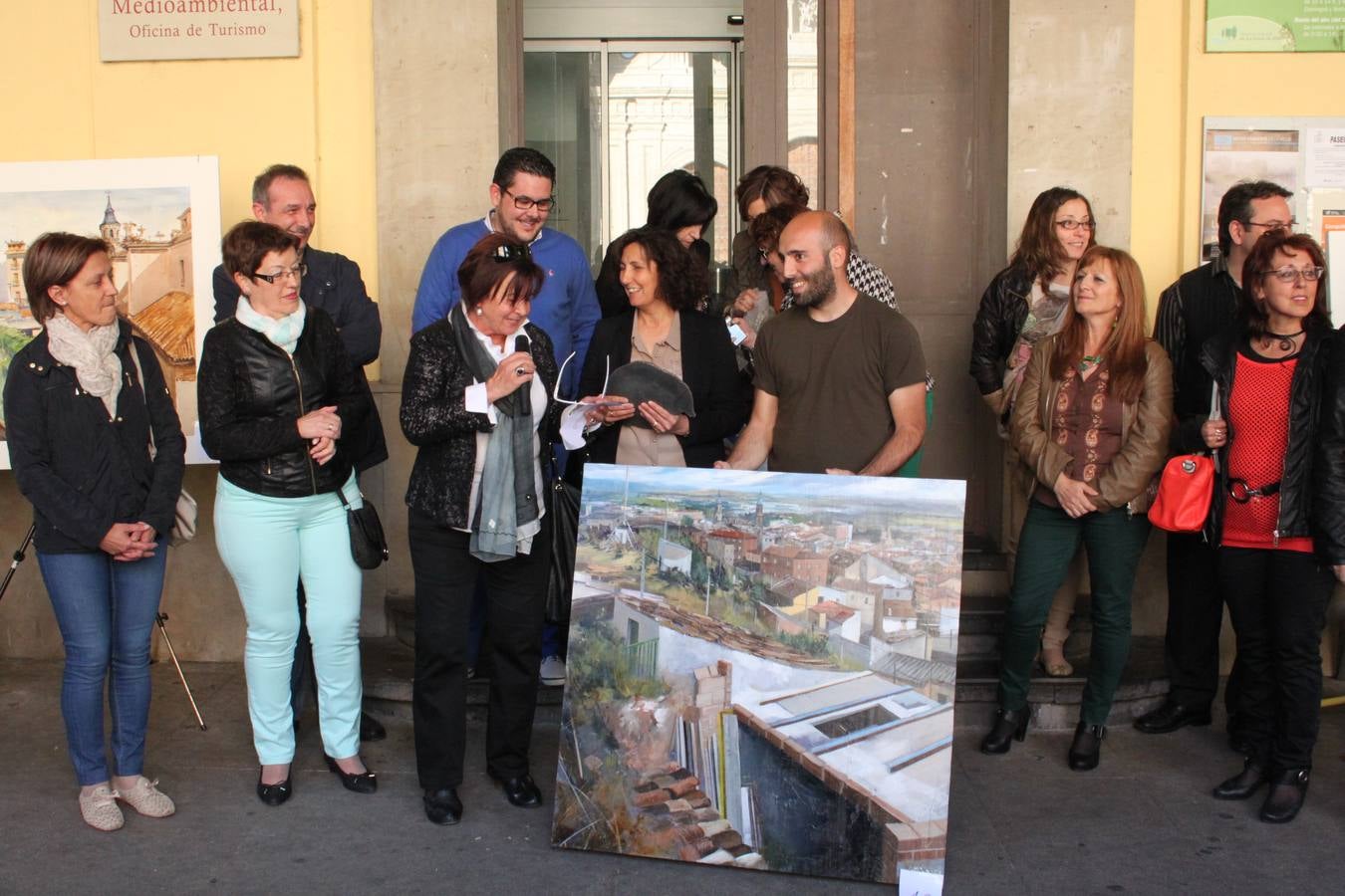 Concurso de pintura al aire libre en Alfaro