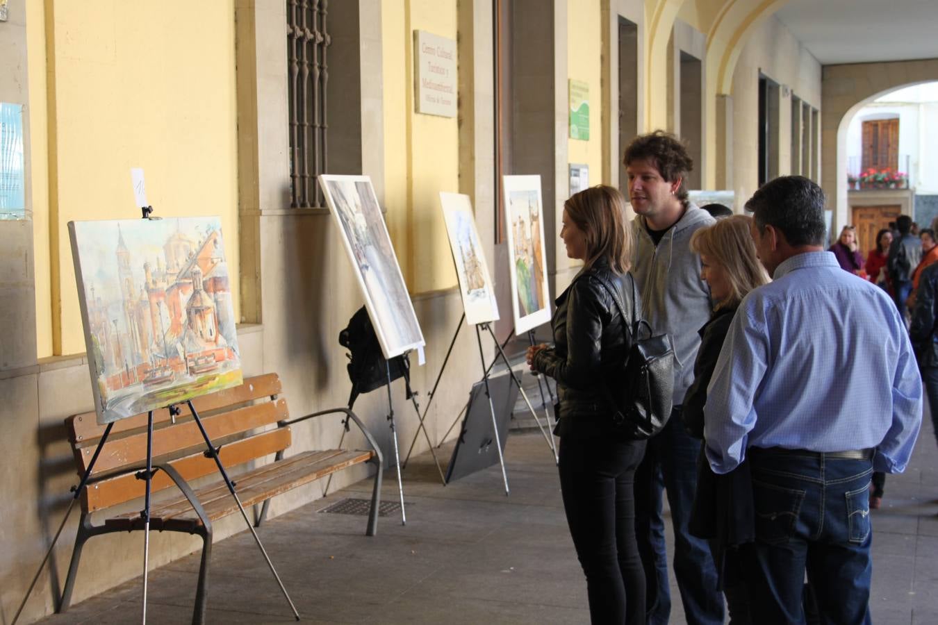 Concurso de pintura al aire libre en Alfaro