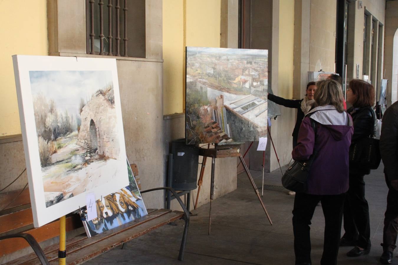 Concurso de pintura al aire libre en Alfaro