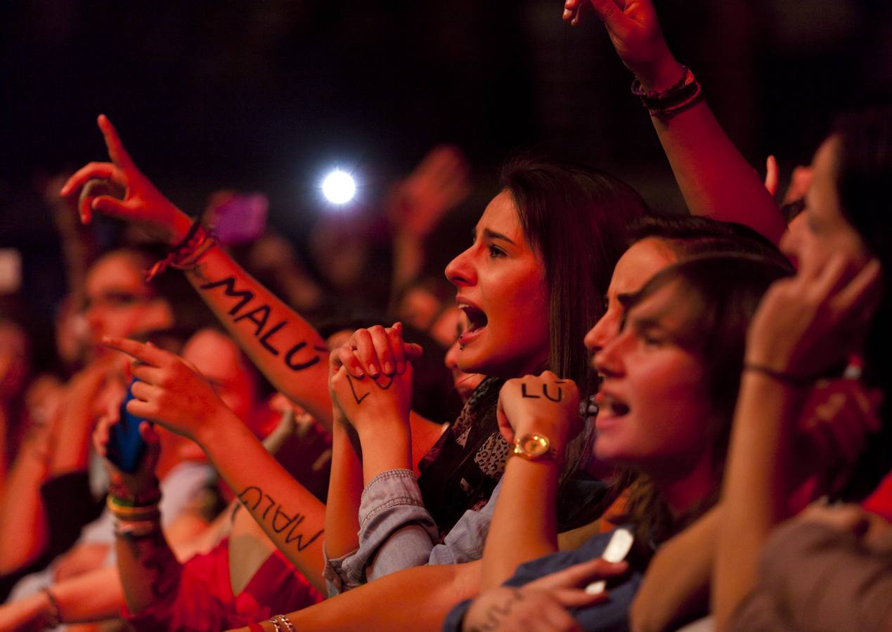 Concierto de Malú en el Palacio de los Deportes