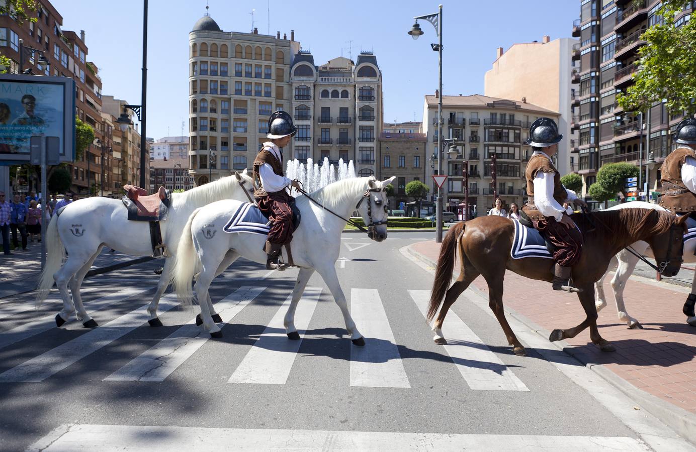 Desfile de caballeria