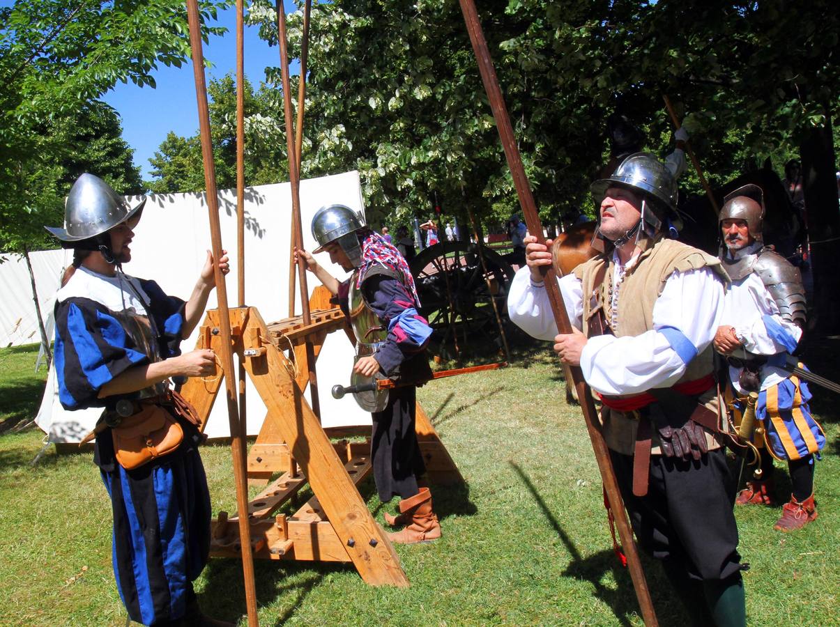 Campamento de la milicia logroñesa