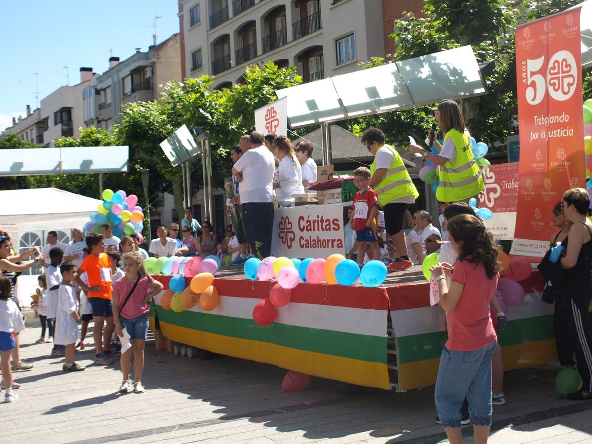 Marcha solidaria de Cáritas en Calahorra