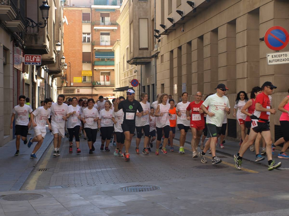 Marcha solidaria de Cáritas en Calahorra