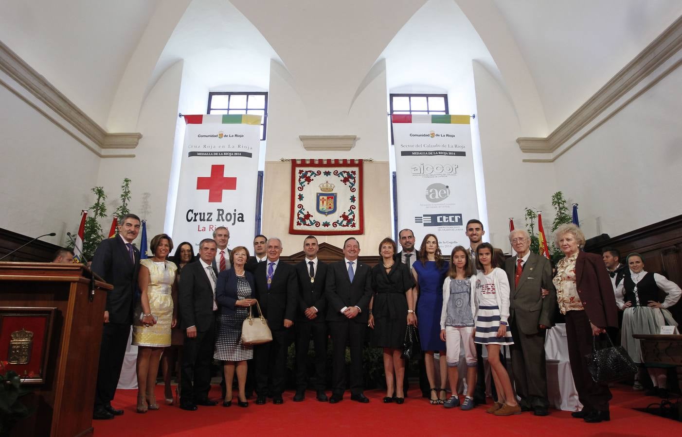 Entrega en San Millán de las Medallas de La Rioja