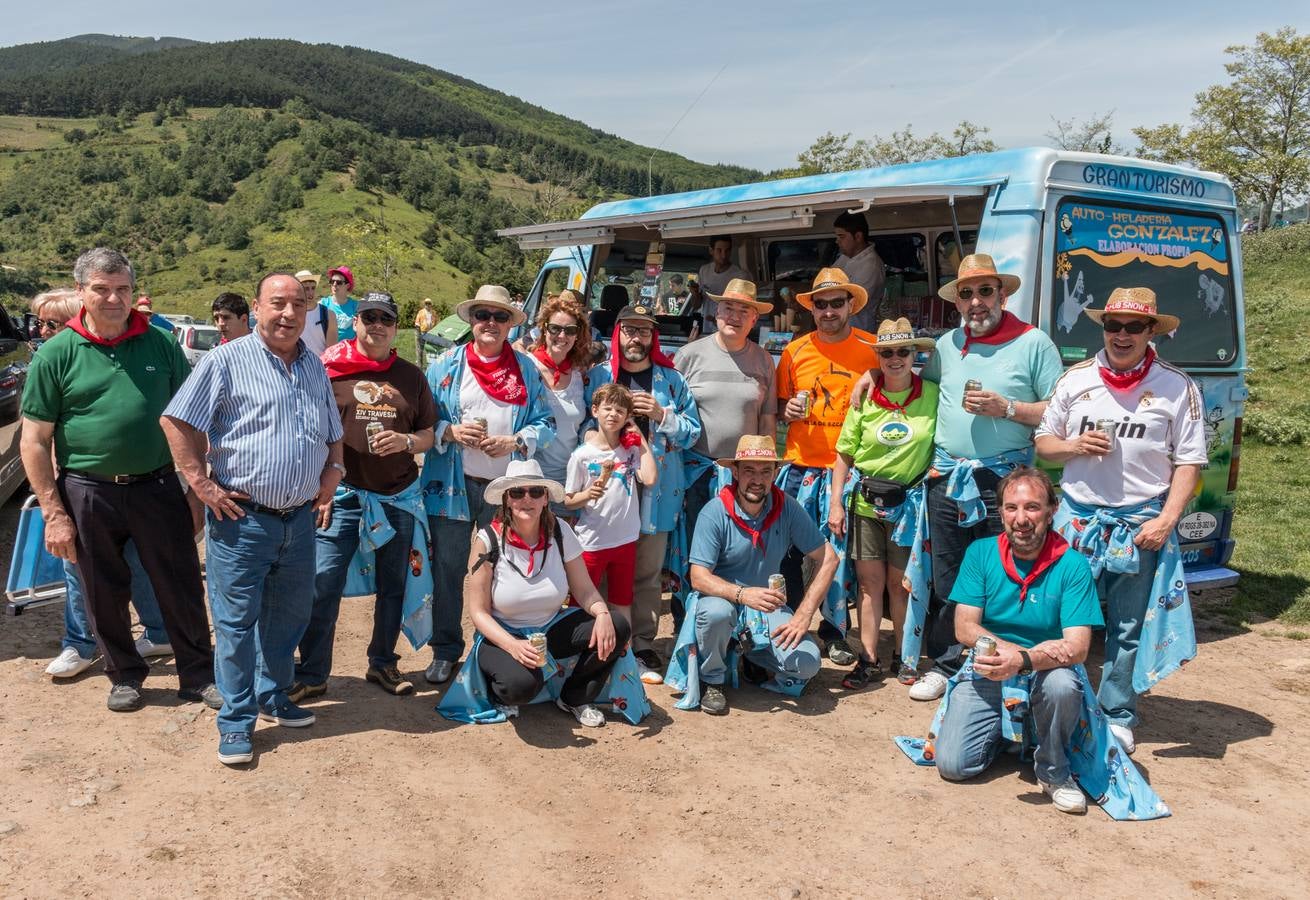 La romería a Santa Bárbara, en el día grande de las fiestas de Ezcaray