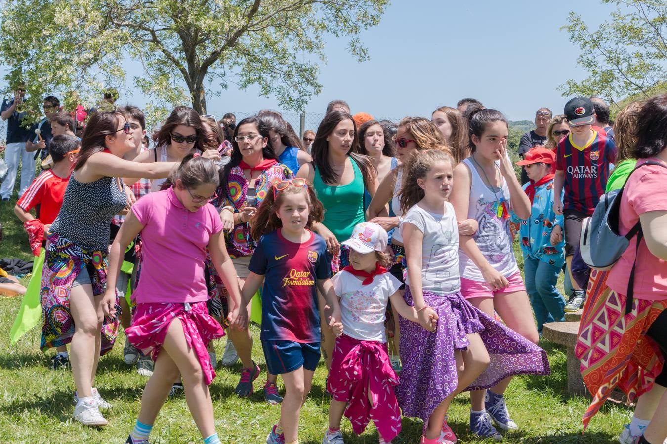 La romería a Santa Bárbara, en el día grande de las fiestas de Ezcaray