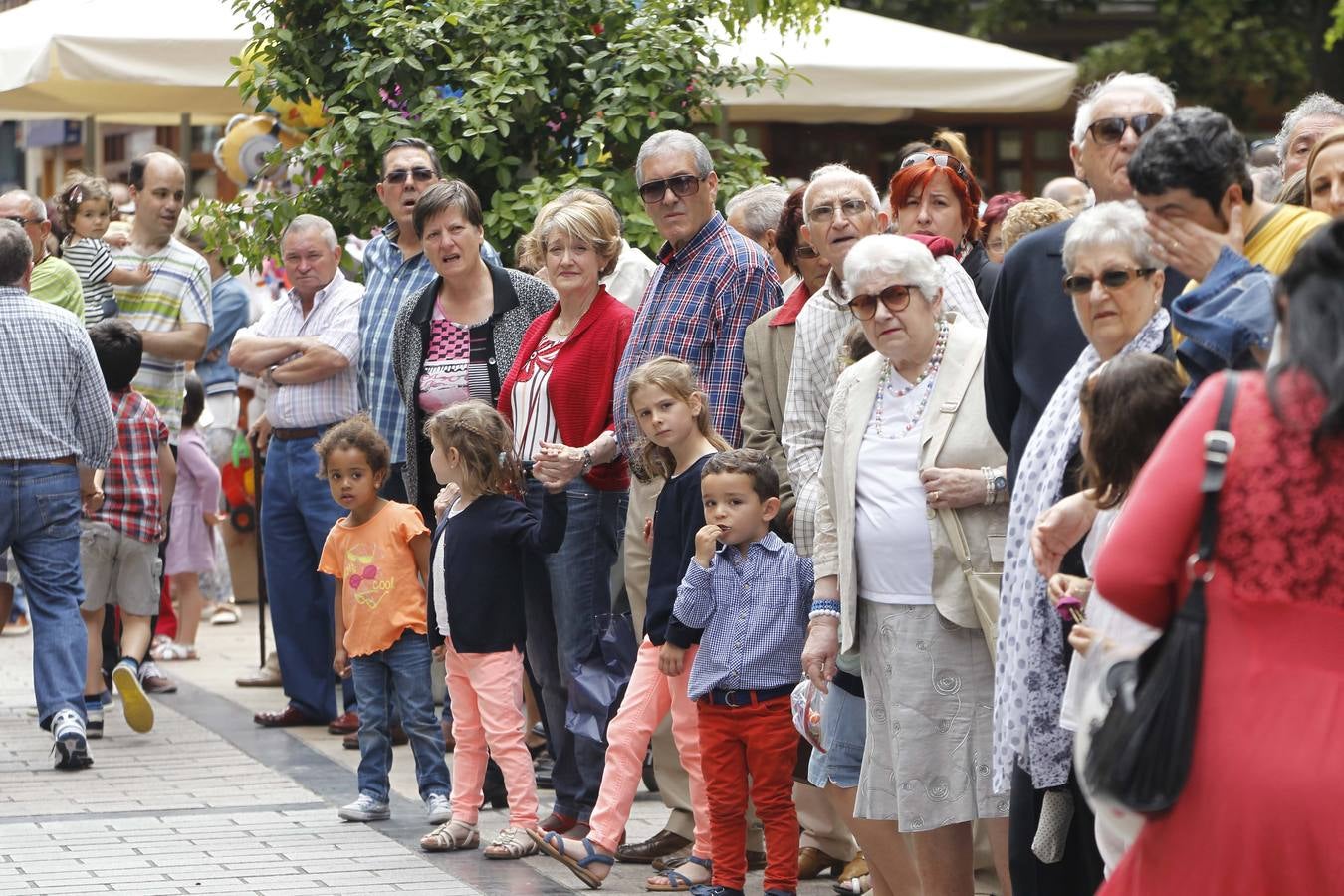 Procesión y banderazos por san Bernabé