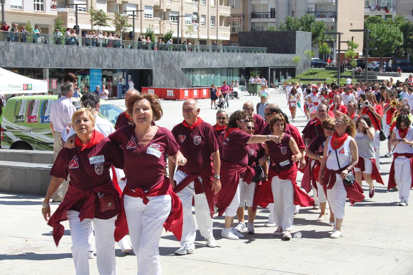 Concentración de 1.600 peñistas en Arnedo