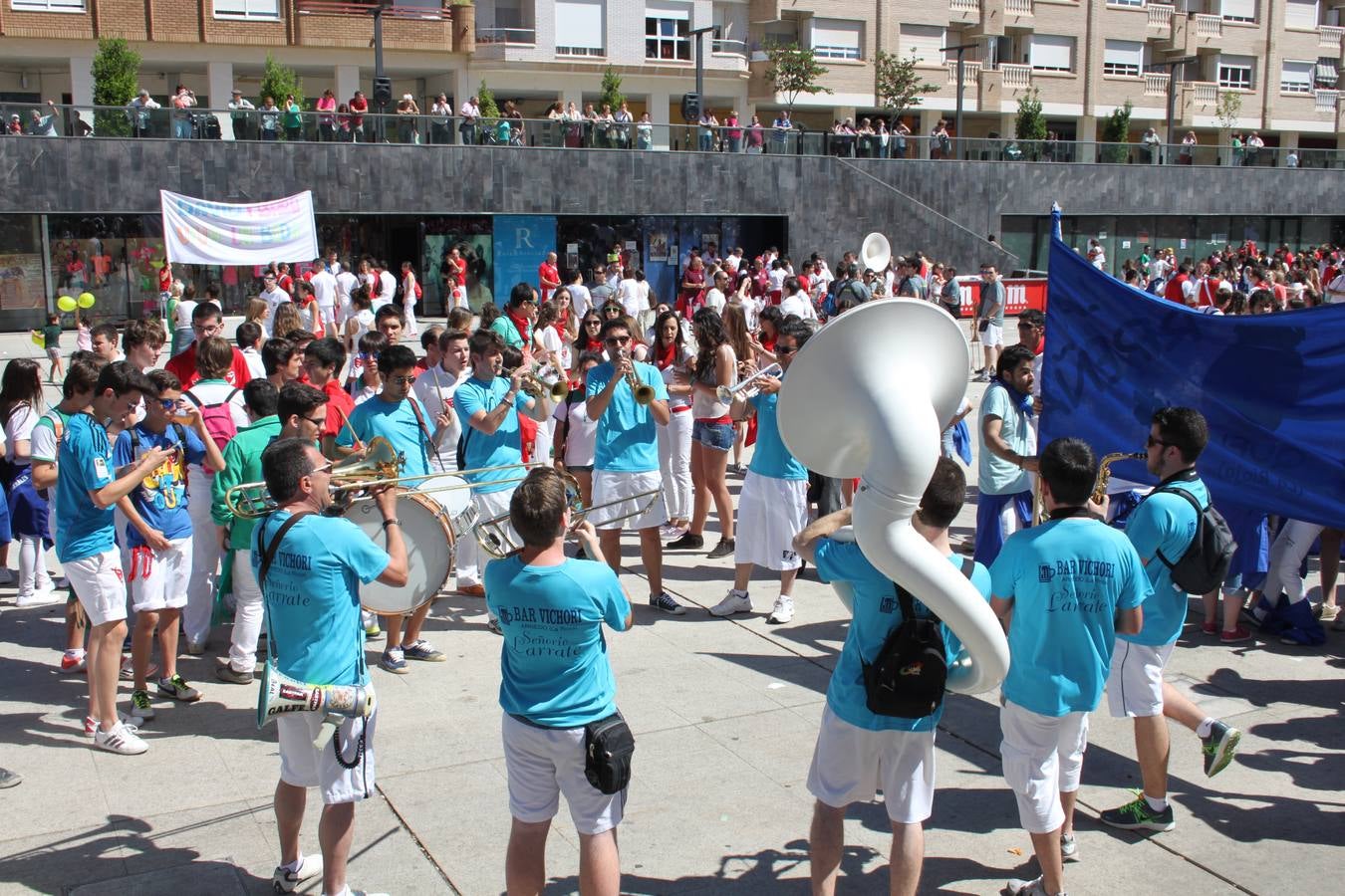 Concentración de 1.600 peñistas en Arnedo