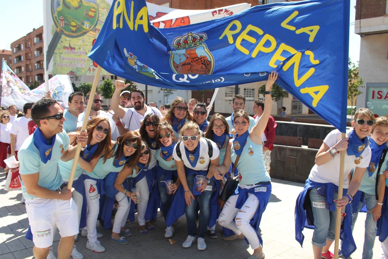 Concentración de 1.600 peñistas en Arnedo