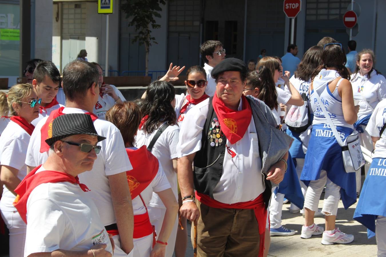 Concentración de 1.600 peñistas en Arnedo