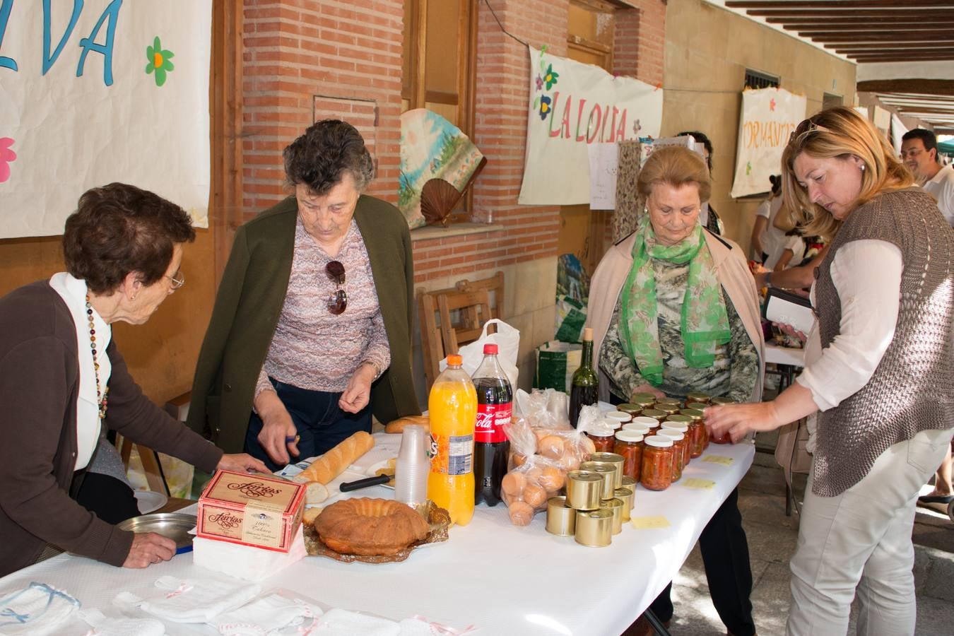 Santo Domingo acoge el Mercado Solidario de Cáritas