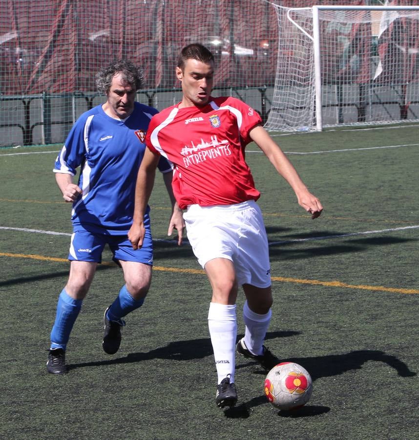 Triangular con el Club Deportivo Logroñés de Veteranos, Zaragoza y Villegas