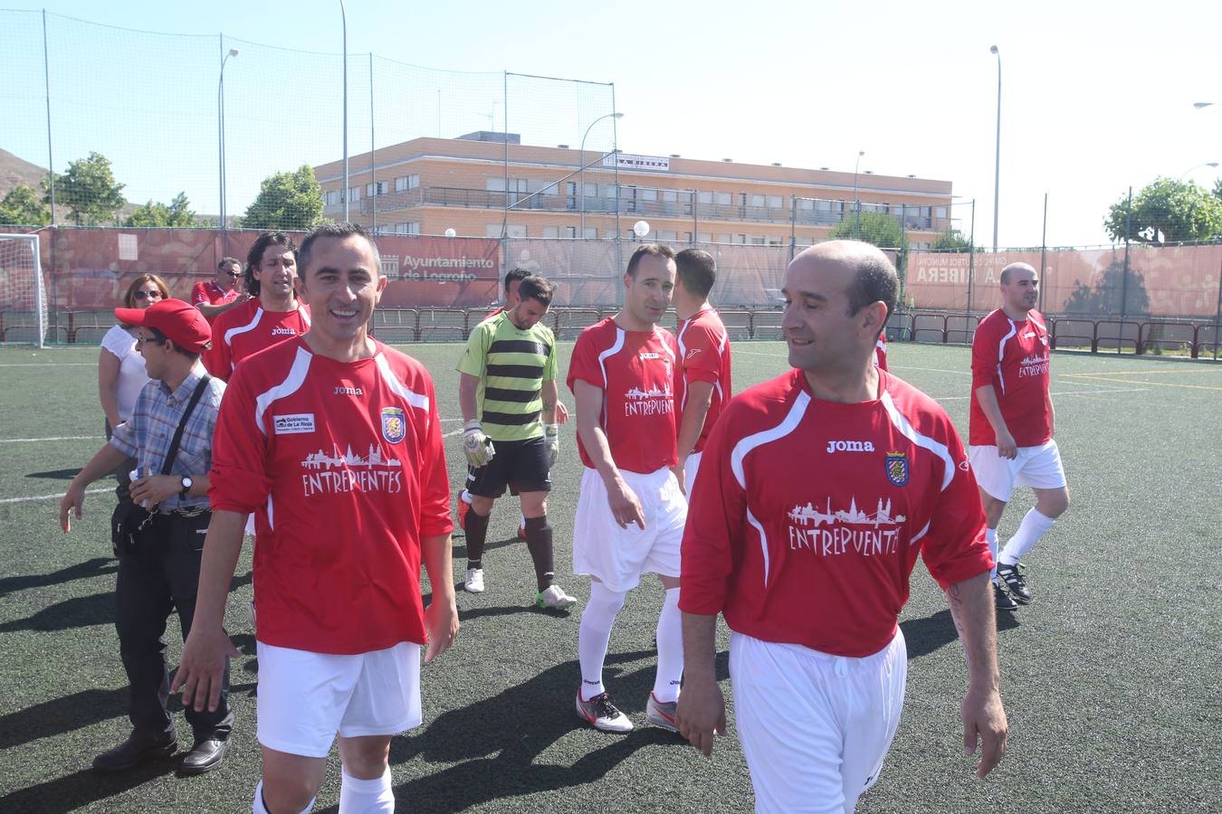 Triangular con el Club Deportivo Logroñés de Veteranos, Zaragoza y Villegas