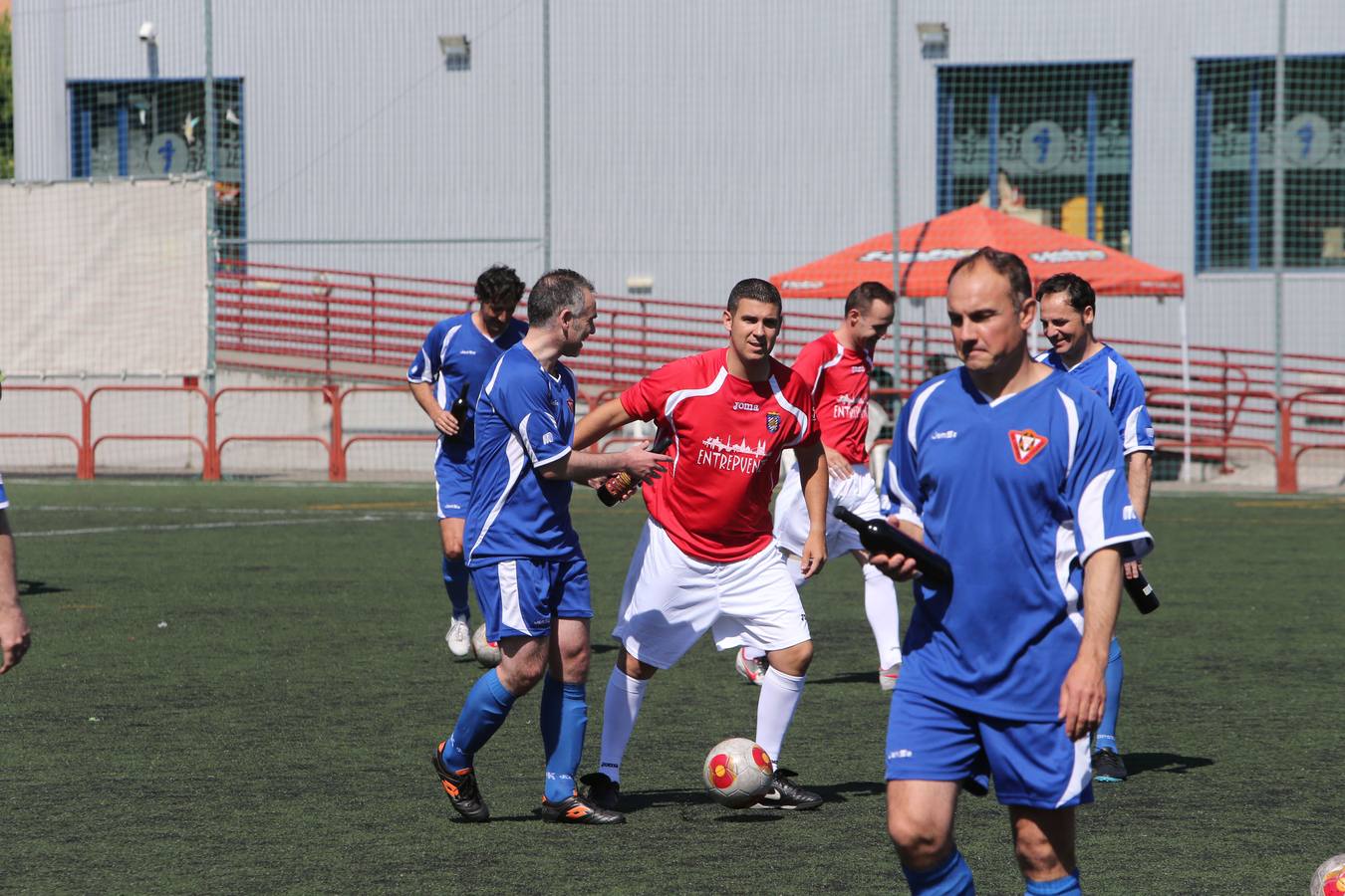 Triangular con el Club Deportivo Logroñés de Veteranos, Zaragoza y Villegas