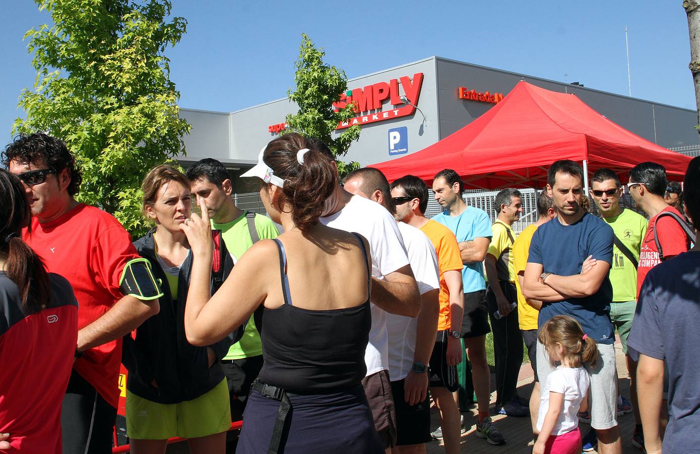 Los más pequeños también participaron en su Carrera de El Arco