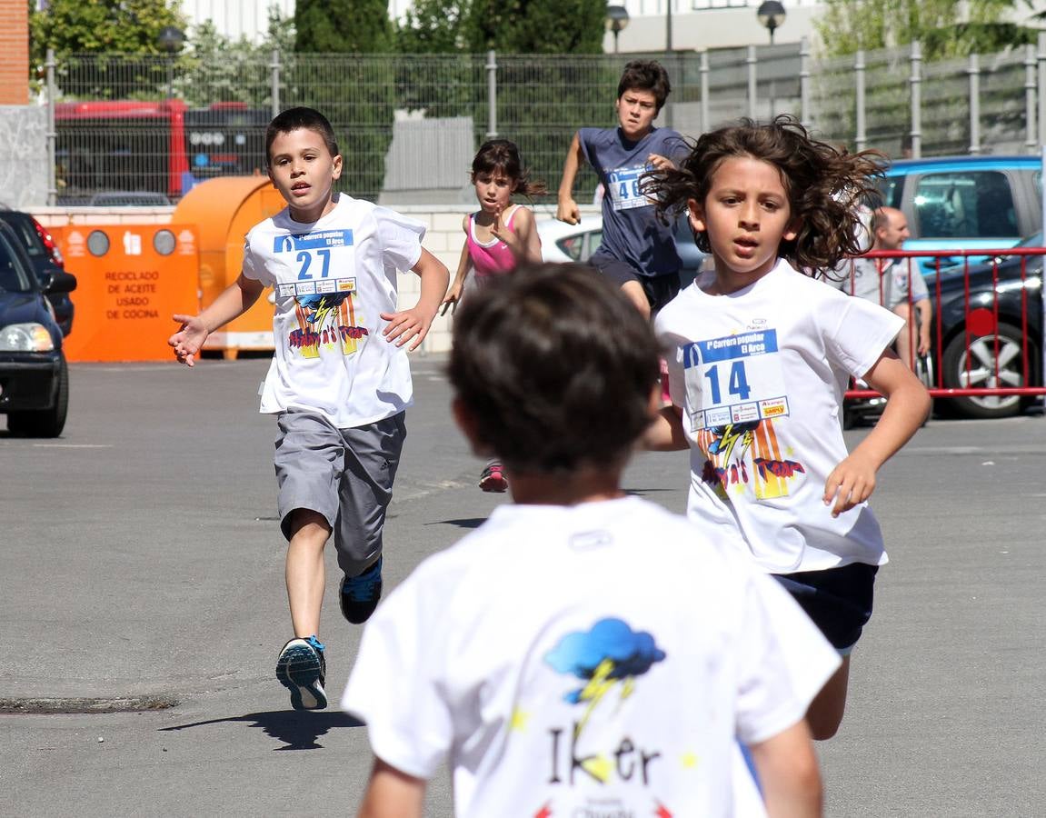 Los más pequeños también participaron en su Carrera de El Arco