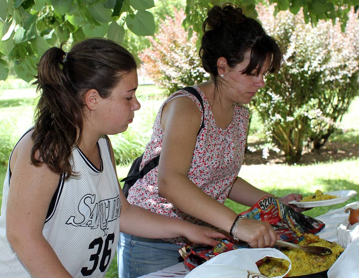 Comida de hermandad del barrio de San Antonio