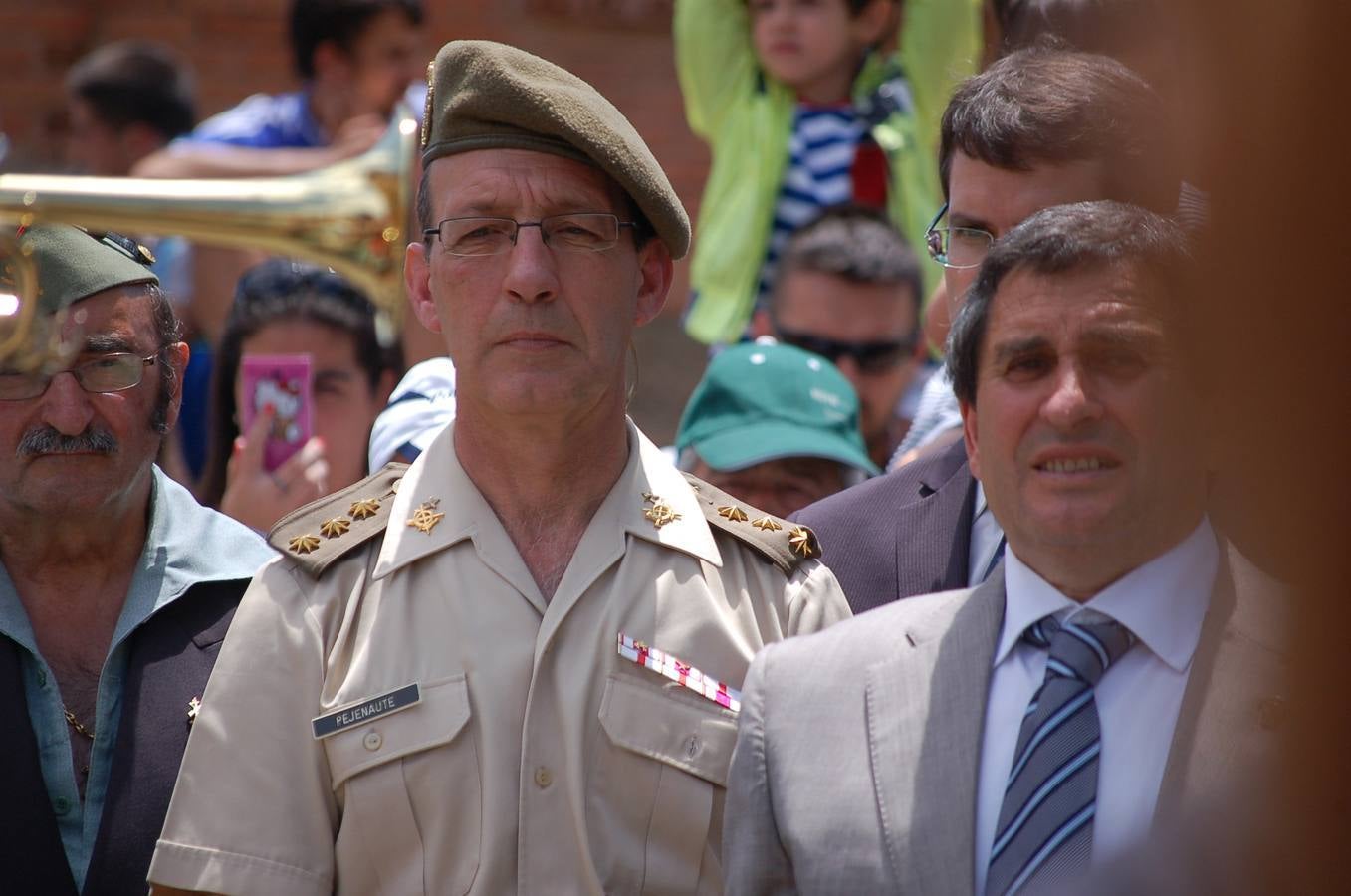 Homenaje en Hormilla de los Caballeros Legionarios al cabo Terrero