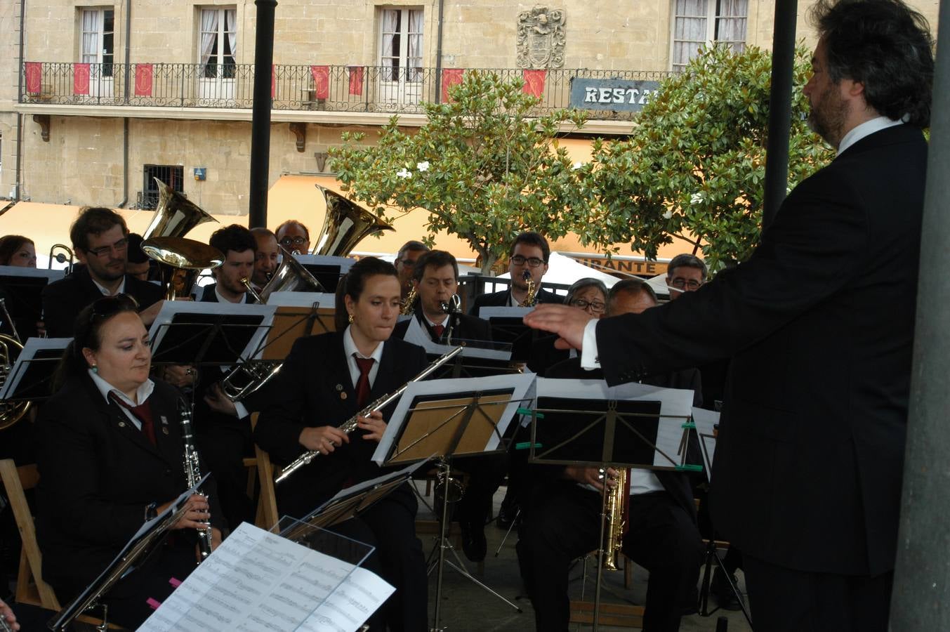 Ambiente del segundo día de fiestas en Haro por San Felices