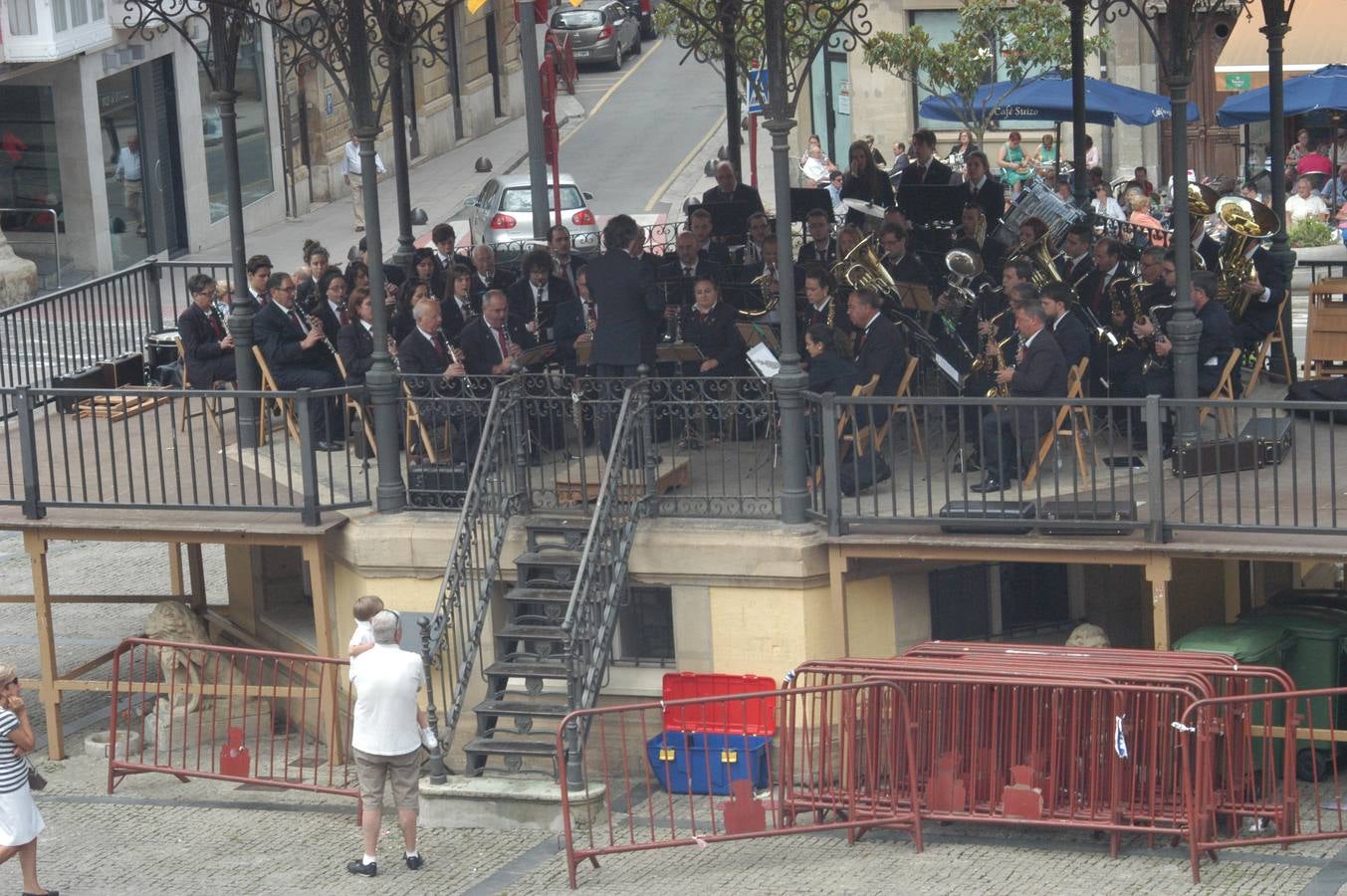 Ambiente del segundo día de fiestas en Haro por San Felices