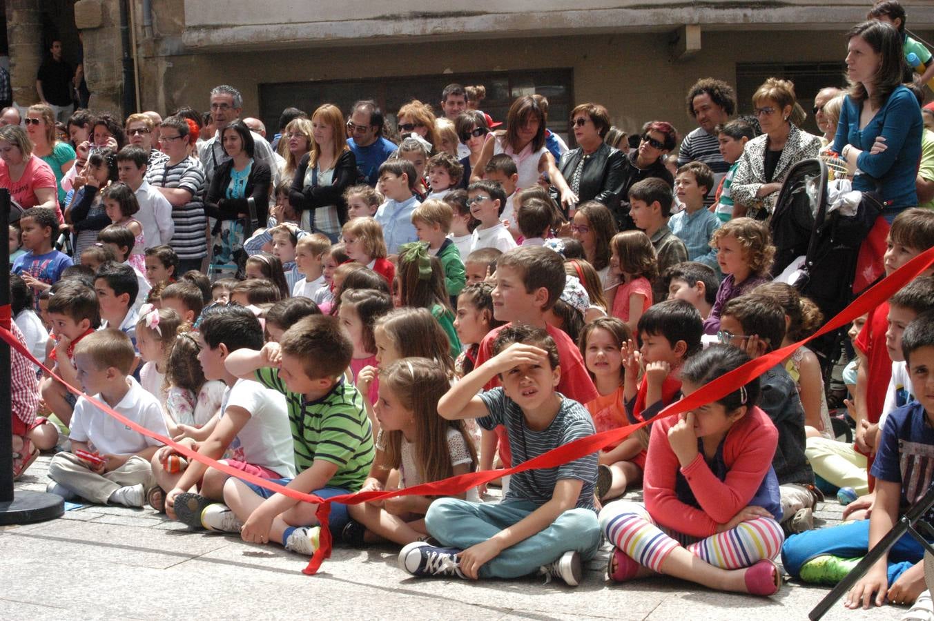 Ambiente del segundo día de fiestas en Haro por San Felices