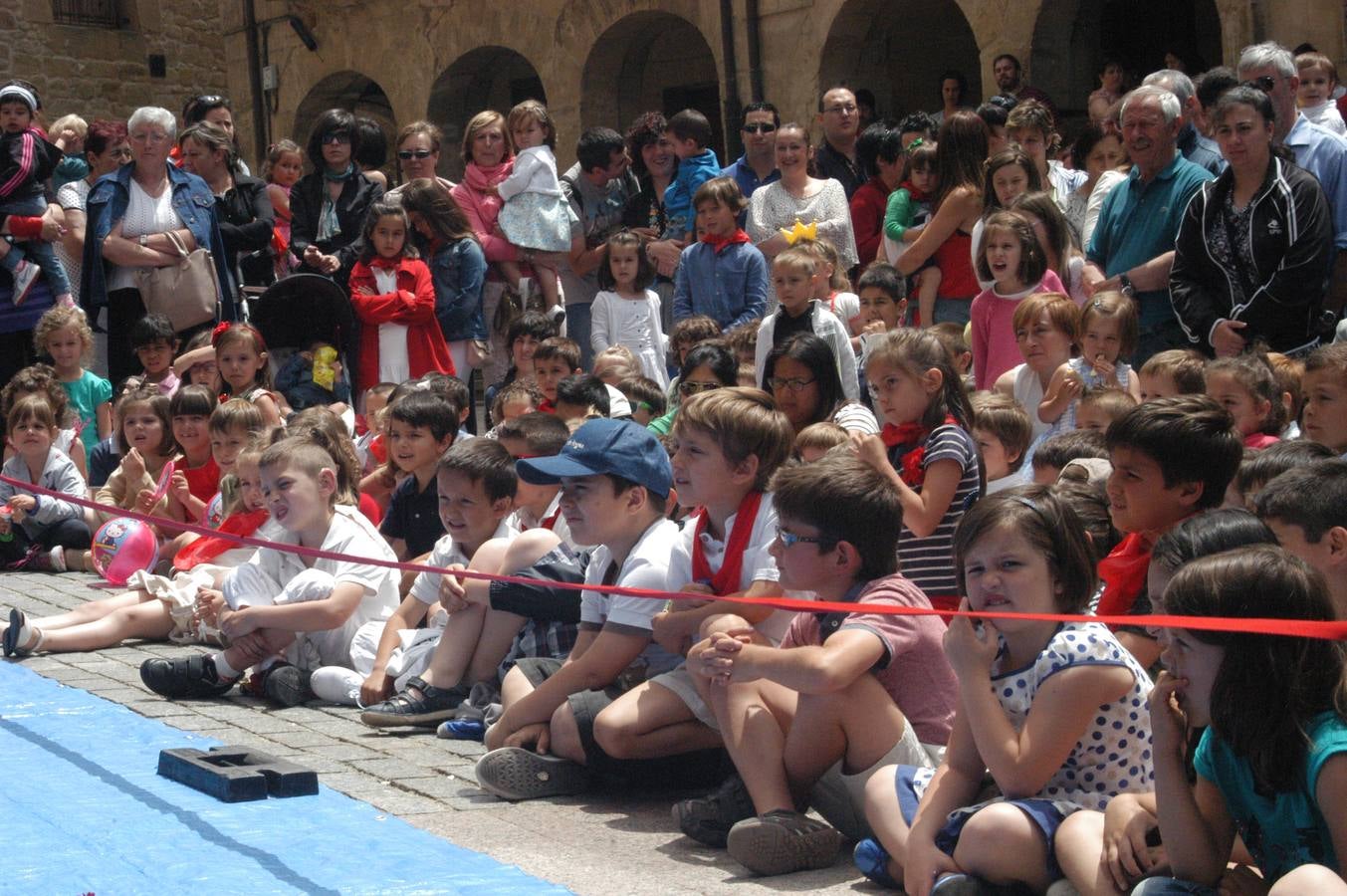 Ambiente del segundo día de fiestas en Haro por San Felices