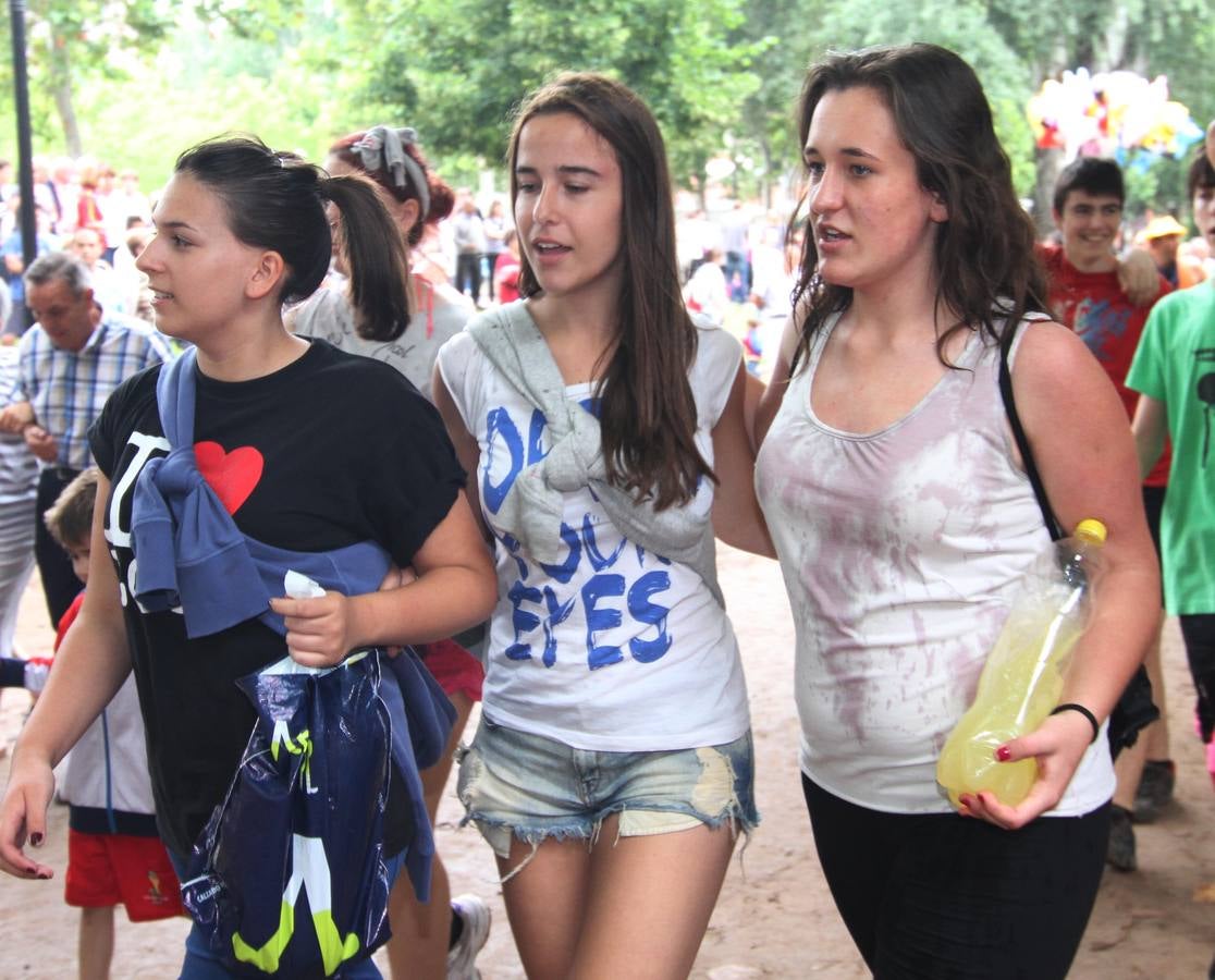 La tormenta no puede con las Vueltas de Nájera