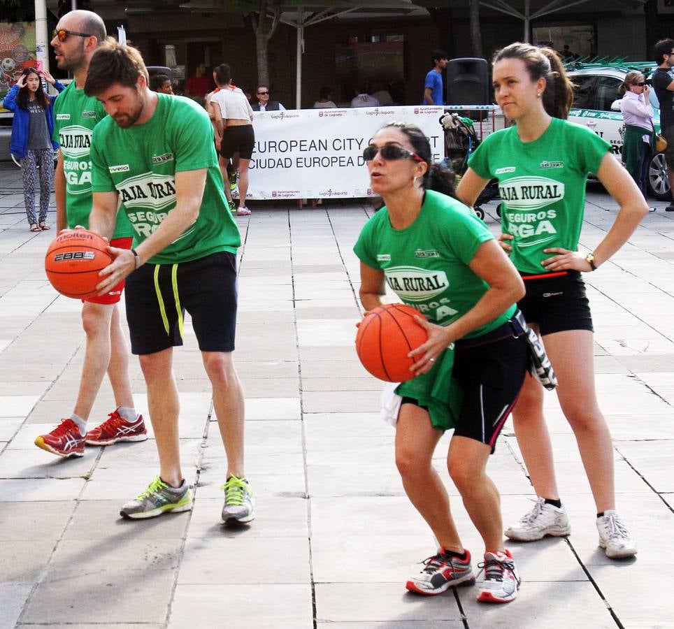 Actividades de &#039;La noche más deportiva&#039; en la Plaza del Mercado